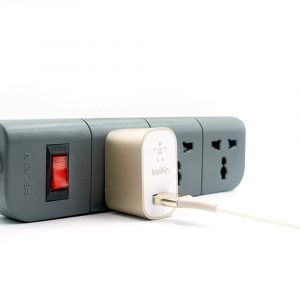 Belkin Essential Series 3-Socket Surge Protector - Image 1