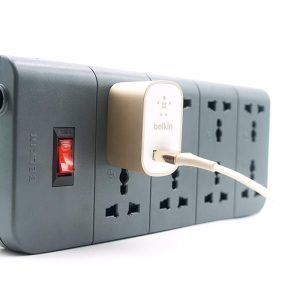 Belkin Essential Series 8-Socket Surge Protector - Image 1