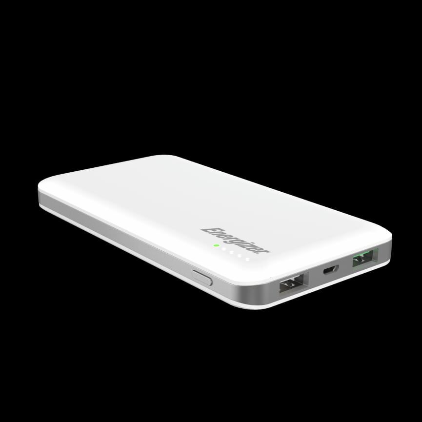 energizer power bank flashing light