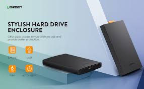 SSD SATA Adaper USB 3.0 to SATA III for 2.5 Inch SSD & HDD 9.5mm 7mm  External Hard Drive Enclosure Support Max 6TB with UASP
