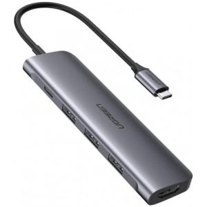 UGREEN USB C Hub 5 in 1 Type C 3.1 to 4K HDMI, 3 USB 3.0 Ports, PD Charging Port Multiport Adapter - Image 5